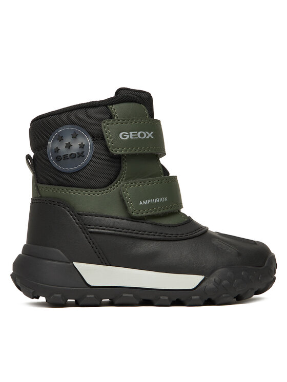 Geox Śniegowce B Trekkyup B Abx B566LC 054FU C0450 S Khaki