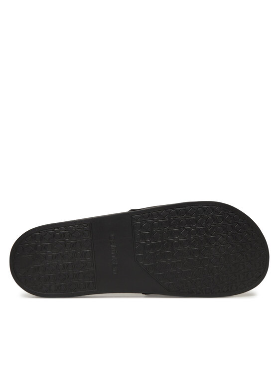 Calvin Klein Calvin Klein Şlapi Pool Slide Jaq Mono HM0HM01762 Negru