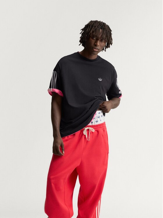 adidas adidas T-Shirt 173141 Czarny Oversize