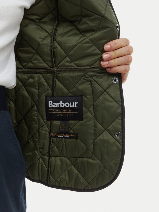 Barbour Barbour Átmeneti kabát Deveron LQU1012BK91 Fekete Regular Fit