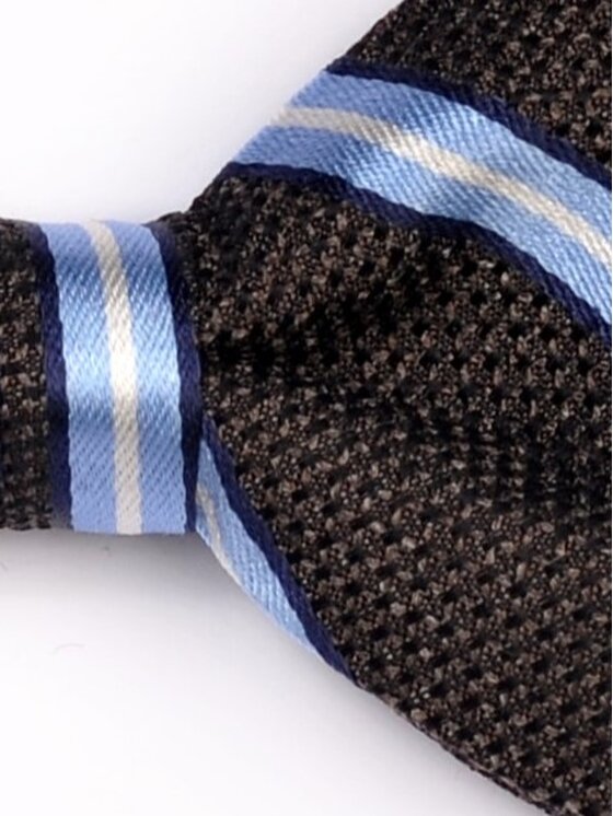 ELSNER ELSNER Παπιγιόν BUTTERFLY Z JEDWABNEGO ŻAKARDU A 2001 Καφέ