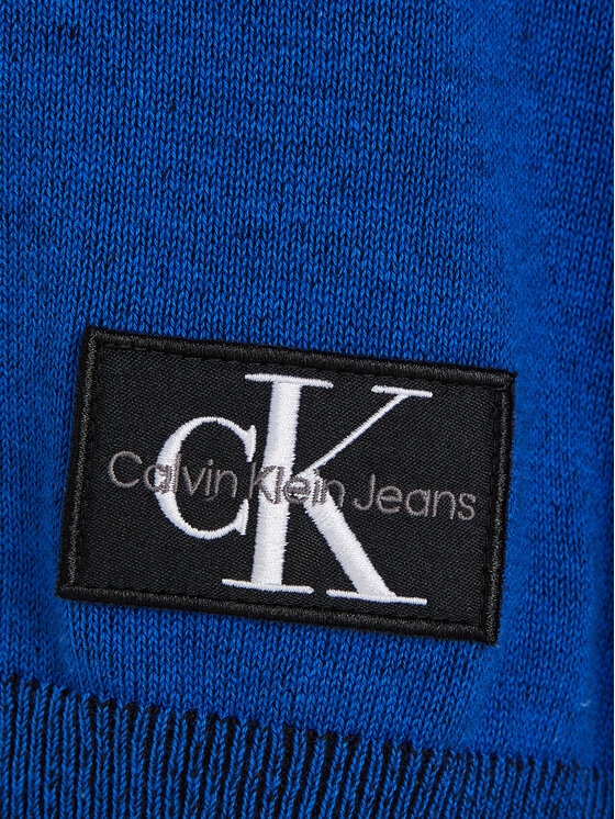 Calvin Klein Jeans Calvin Klein Jeans Džemper IB0IB01868 Plava Regular Fit