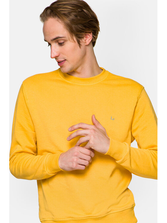 Lancerto Lancerto Bluza Cayden Żółty Regular Fit