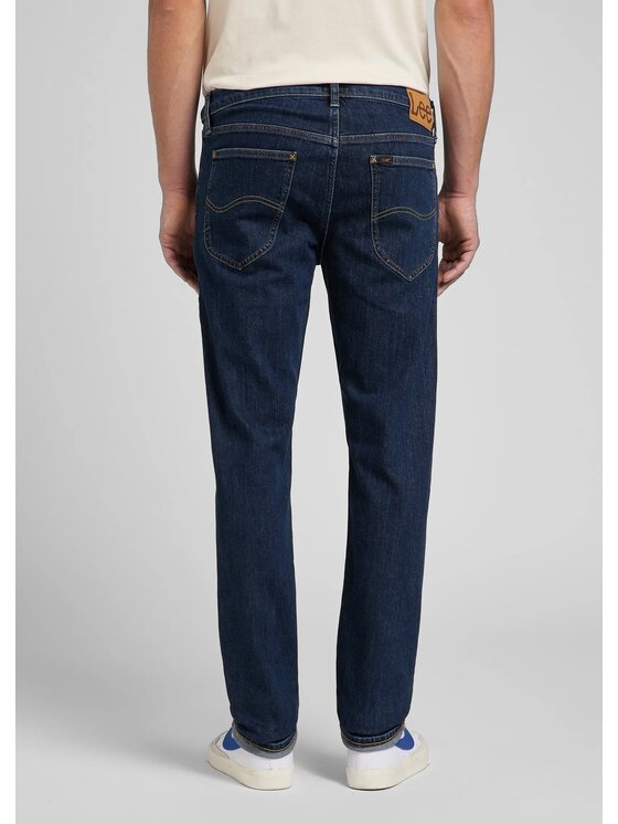 Lee Lee Jeansy DAREN ZIP FLY Niebieski Regular Fit