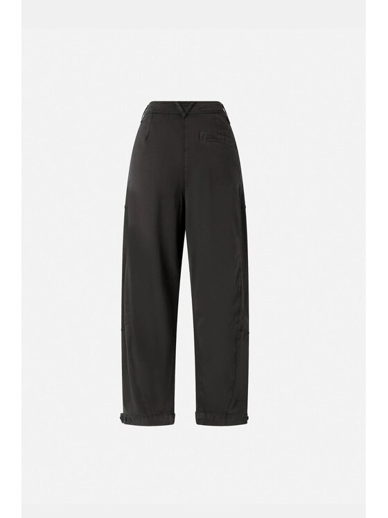 PINKO PINKO Kalhoty z materiálu Pancarre Hnědá Regular Fit