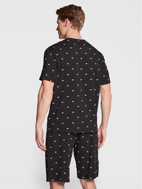 Lacoste Lacoste Πιτζάμα 4H3304 Μαύρο Regular Fit