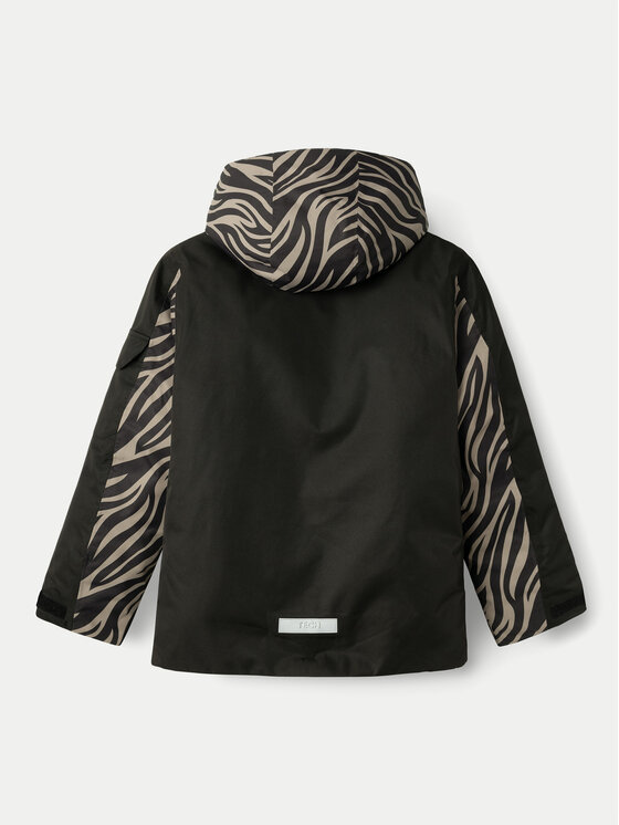 NAME IT NAME IT Μπουφάν για σκι 13228951 Καφέ Regular Fit