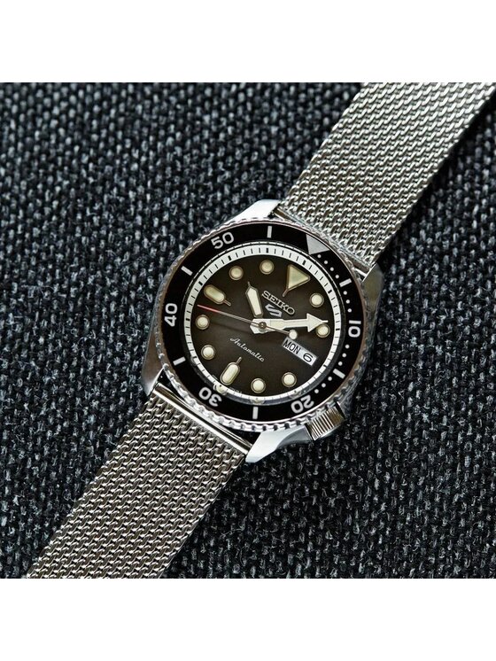Seiko Seiko Zegarek SRPD Srebrny