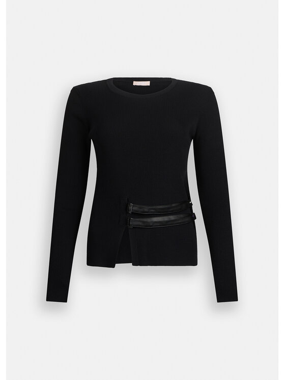 Liu Jo Liu Jo Maglione MF5042MS55N22222 Nero Slim Fit