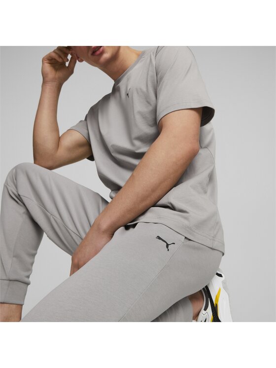 Puma Puma Spodnie dresowe 675890 Szary Regular Fit