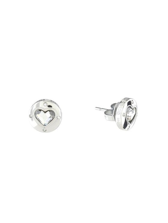 Guess Guess Kolczyki JUBE03349JW-RH Srebrny