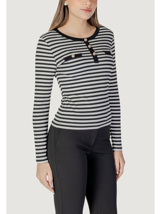 Morgan De Toi Morgan De Toi T-shirt 251-TSCOOP Bianco Shirt Fit