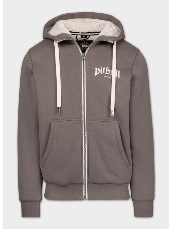 PITBULL PITBULL Bluza RUFFIN RING Brązowy Regular Fit