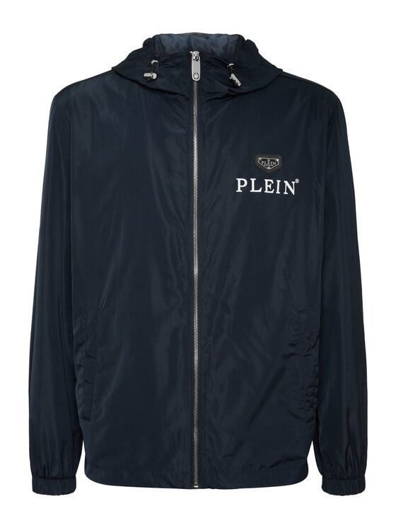 PHILIPP PLEIN PHILIPP PLEIN Wiatrówka 25613 Błękitny Regular Fit