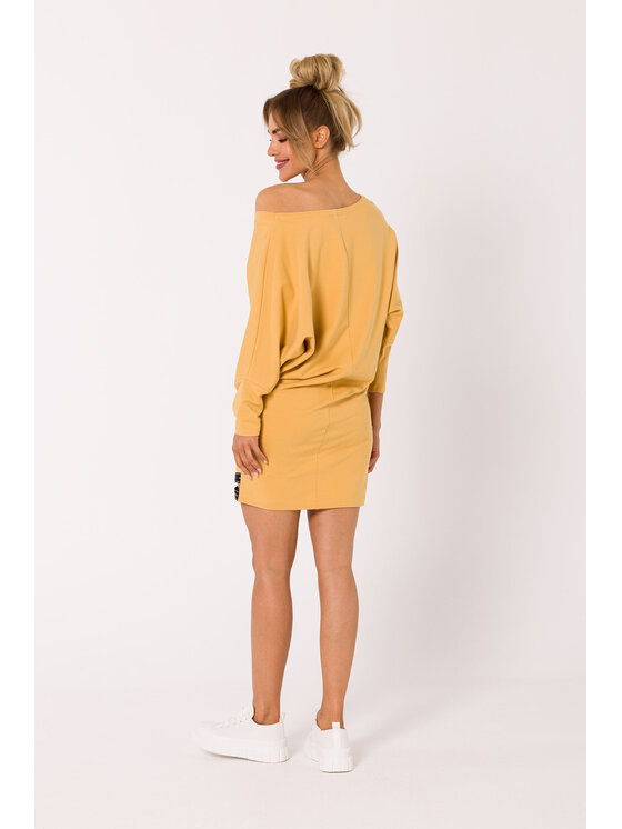 Made of Emotion Made of Emotion Vestito da giorno M732 Giallo Premium Fit