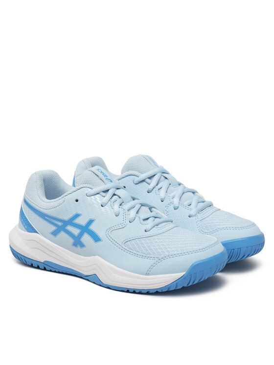 Asics Asics Čevlji za tenis Gel-Dedicate 8 Gs 1044A077 Svetlo modra