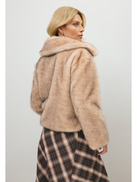 BIZUU BIZUU Kožešina WINTER WARM FLUFFY FUR Béžová Standard Fit