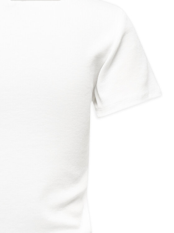 ONLY ONLY Póló Daniella 15350554 Fehér Slim Fit
