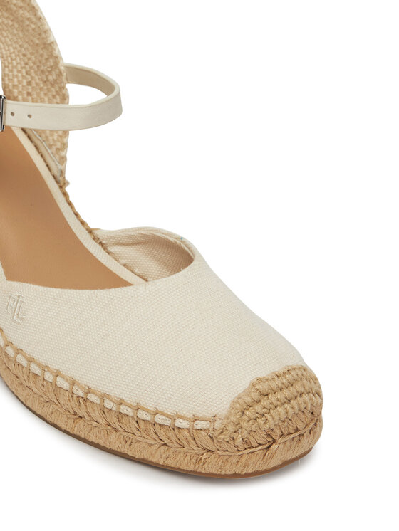 LAUREN RALPH LAUREN LAUREN RALPH LAUREN Espadrile Robby 802961836004 Alb
