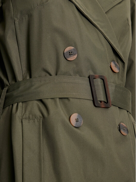 Brave Soul Brave Soul Tenchcoat LJK-AYERMXDKHA Khakifarben Regular Fit