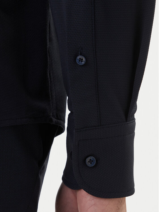 BOSS BOSS Košulja P-Hank 50555767 Tamnoplava Slim Fit