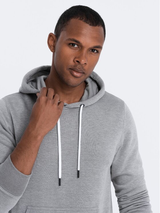 Ombre Ombre Mikina B979 Šedá Regular Fit