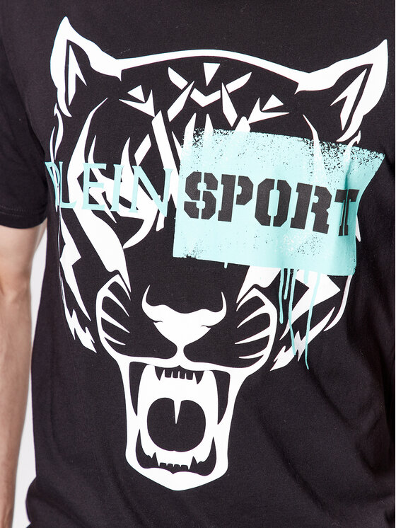 Plein Sport Plein Sport T-shirt SACC MTK6029 SJY001N Nero Regular Fit