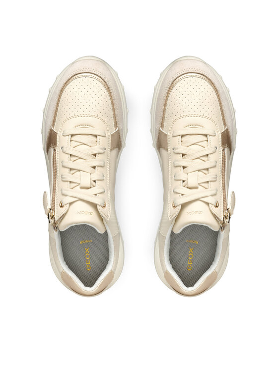 Geox Geox Sneakersy D36LPB 05422 C1122 Écru