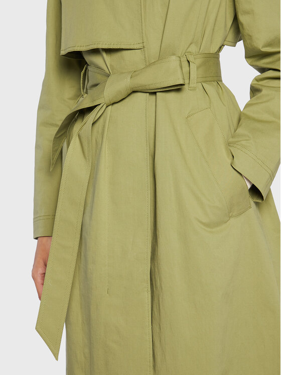 Ted Baker Ted Baker Тренч 261746 Зелен Regular Fit