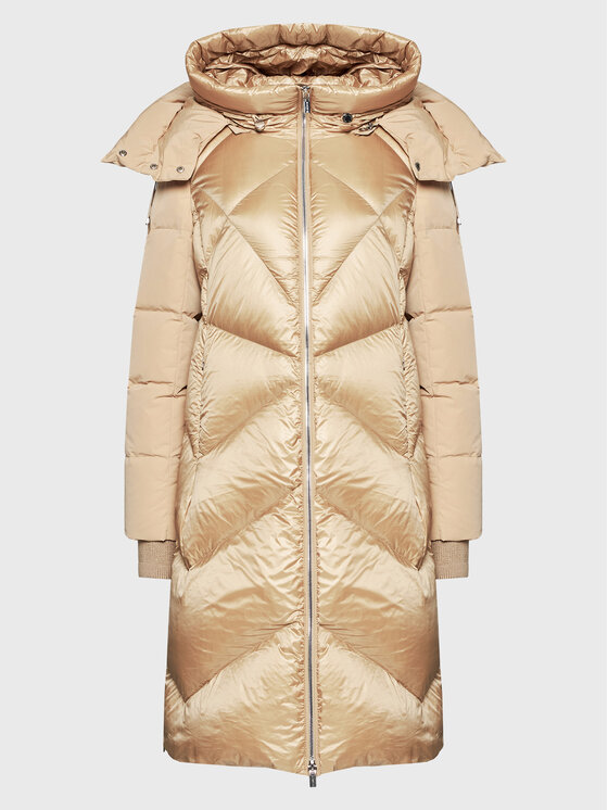 Diego M Diego M Giubbotto piumino 22IP-R402 Beige Regular Fit