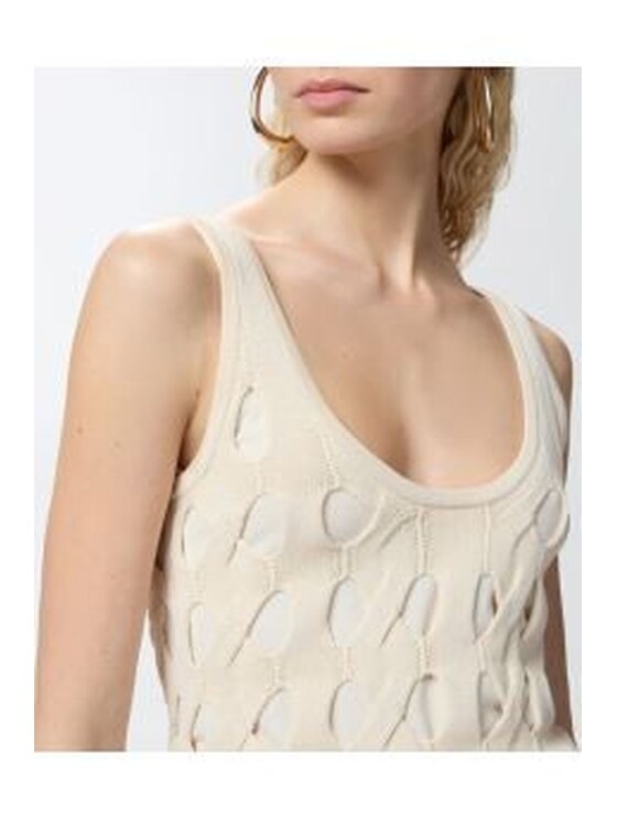 PINKO PINKO Canottiera 84444 Bianco Regular Fit