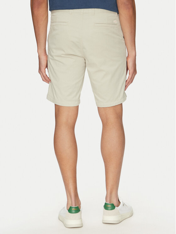 BOSS BOSS Шорти з тканини 50536723 Бежевий Slim Fit