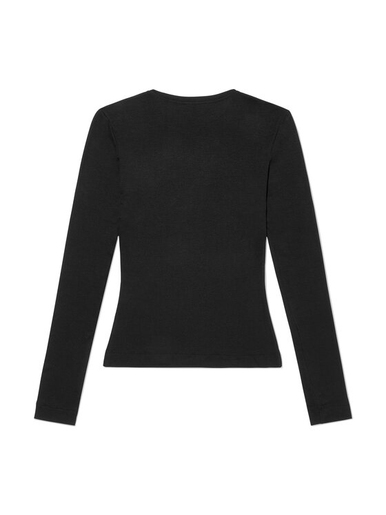 La Mania La Mania Longsleeve MILO 2 Nero Classic Fit