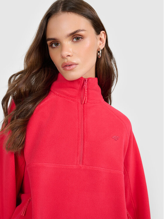 4F 4F Polar SUMMIT BLISS Czerwony Regular Fit