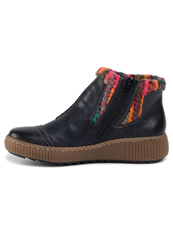 Rieker Rieker Botine Z6684-14 Bleumarin