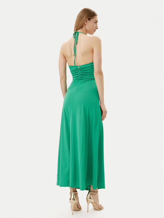 Silvian Heach Silvian Heach Nyári ruha Madev GPP25330VE Zöld Slim Fit