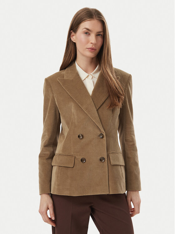 Marella Sakoi 2623046122200 Svijetlo smeđa Regular Fit