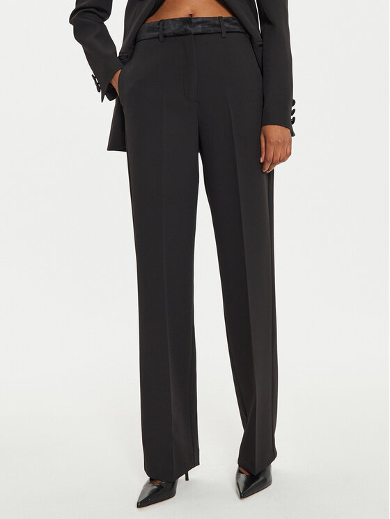 ViCOLO ViCOLO Pantaloni di tessuto TS0316 Nero Regular Fit