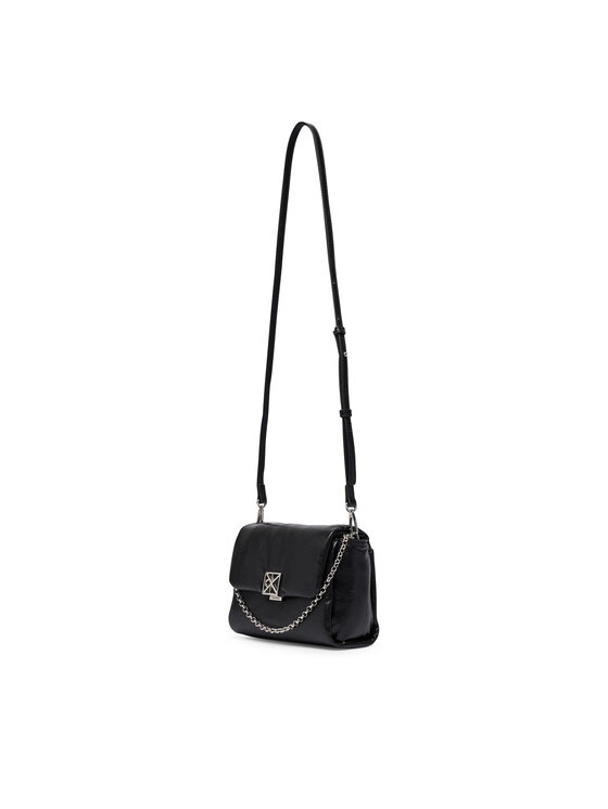 Calvin Klein Calvin Klein Handtasche Emblem Hw Padded Crossbody LV04F3620G Schwarz