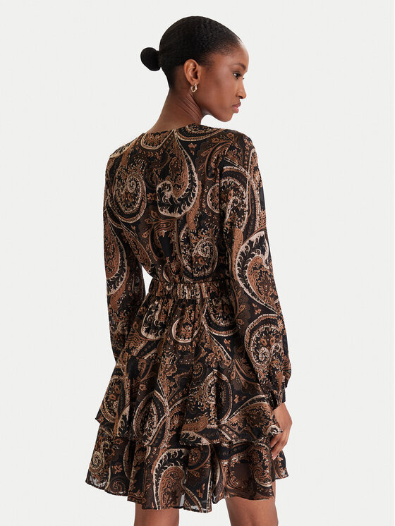 Guess Guess Ежедневна рокля W5BK53 W2770 Кафяв Regular Fit