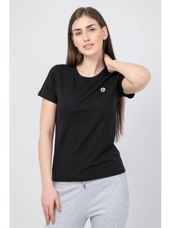 Jott Jott T-Shirt Rosas Czarny Regular Fit