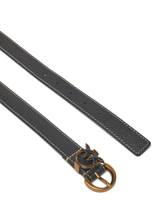 PINKO Pinko Pasek Damski Tamboril H2.5 Belt 20241 PLT01 102820.A158 Czarny