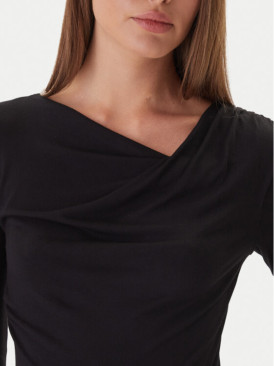 Patrizia Pepe Patrizia Pepe Μπλουζάκι 2M4479/J337-K103 Μαύρο Regular Fit