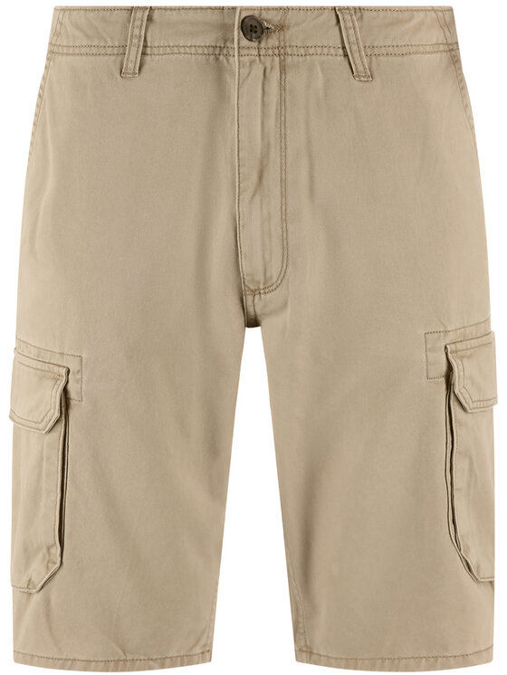 Wrangler Wrangler Szorty materiałowe Cargo W15DKC58N 112126791 Brązowy Regular Fit