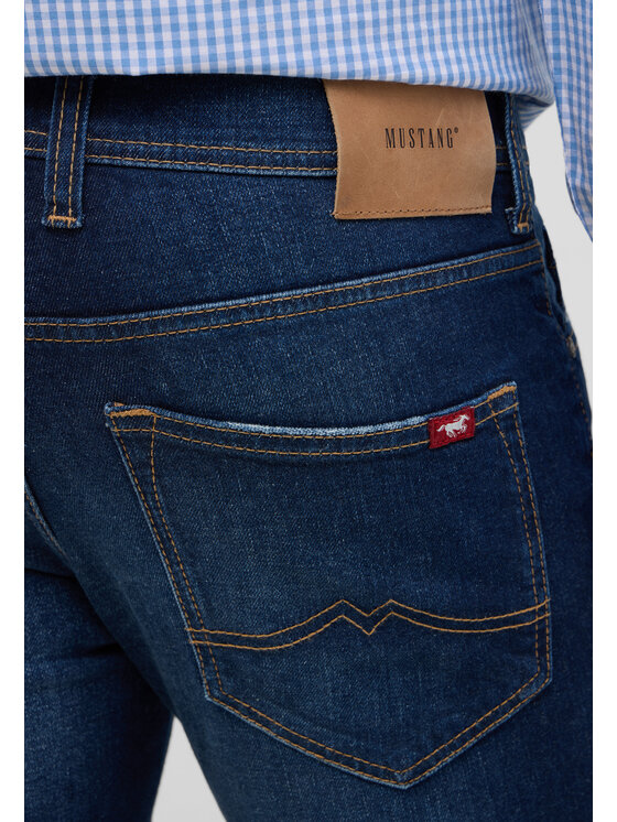 Mustang Mustang Jeansy Style Oregon Slim Niebieski Slim Fit