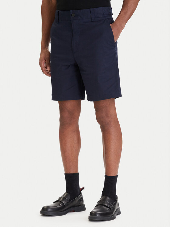 HUGO HUGO Szövet rövidnadrág Genar261S 50567293 Sötétkék Slim Fit