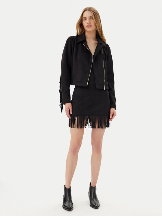Noisy May Noisy May Спідниця зі штучної шкіри Abby 27033111 Чорний Regular Fit