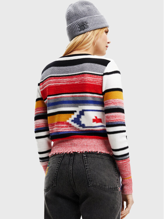 Maglione Lola 22WWJF32 Multicolore Regular Fit