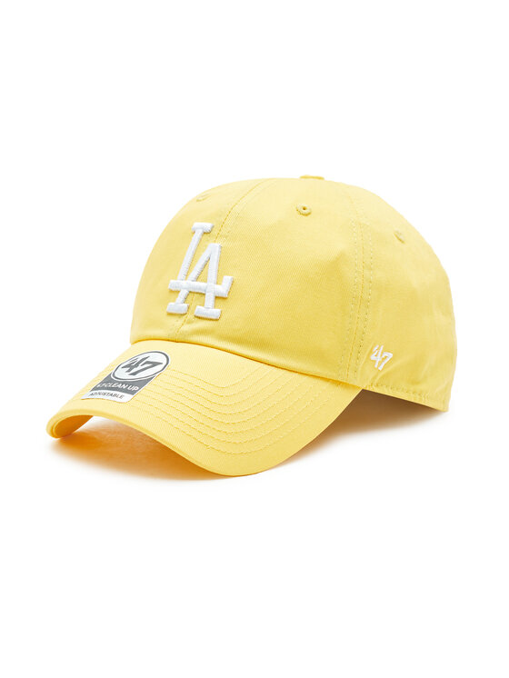 Șapcă 47 Brand MLB Los Angeles Dodgers '47 CLEAN UP B-RGW12GWSNL-MZB Galben