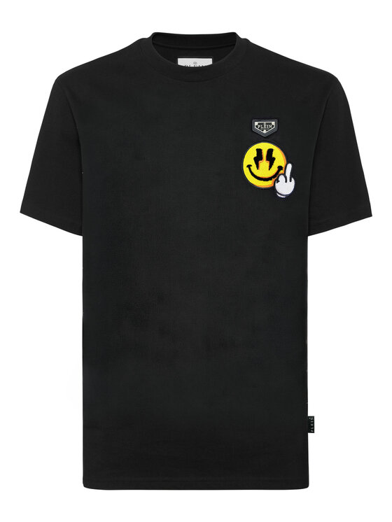 PHILIPP PLEIN PHILIPP PLEIN T-Shirt 31663 Černá Regular Fit